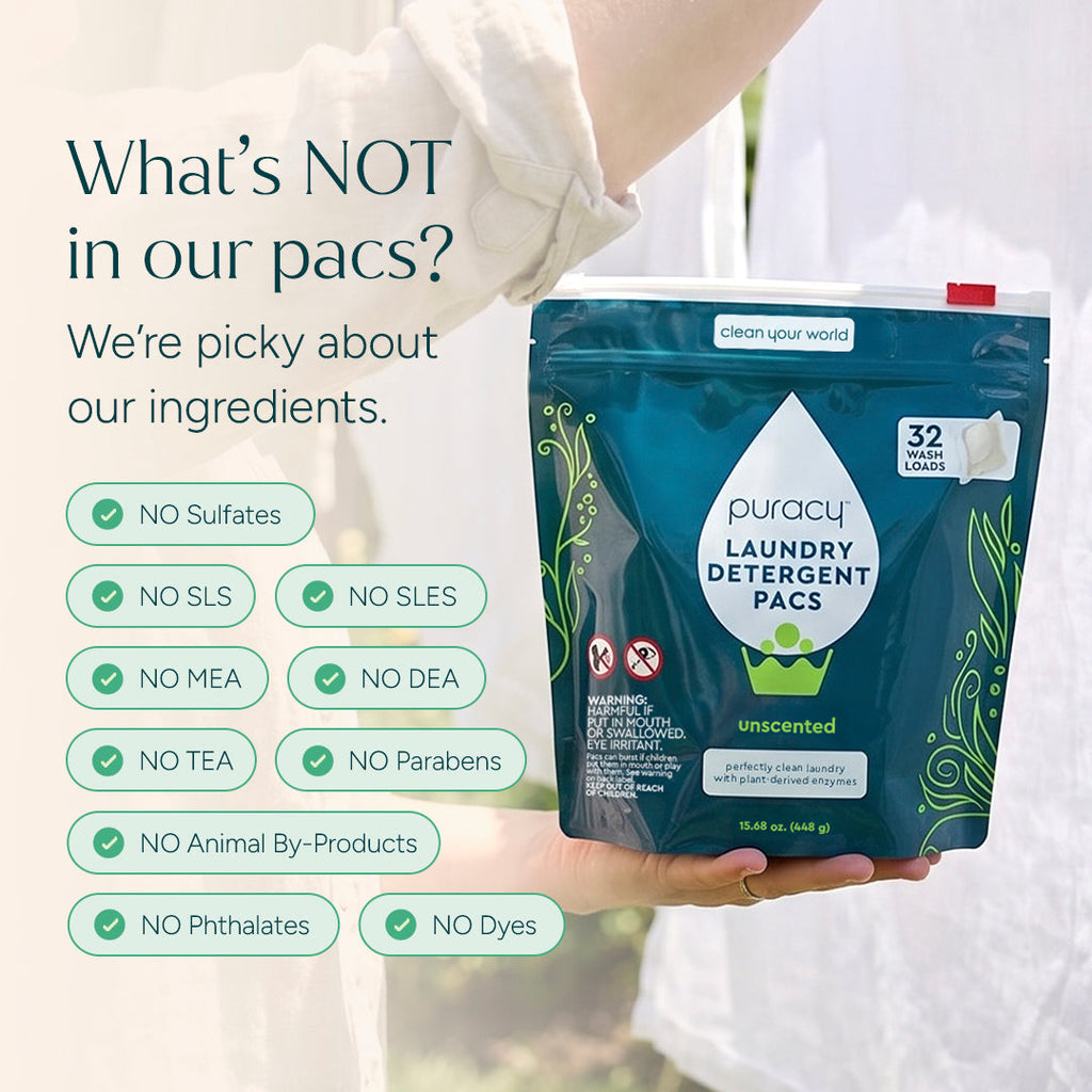 Laundry Detergent Pacs